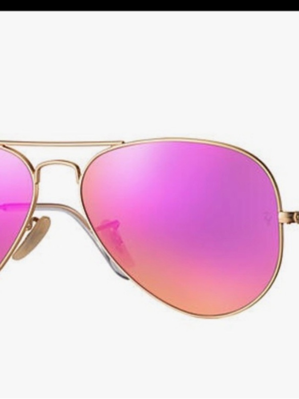 Ray-Ban Aviator pink Sunglasses
